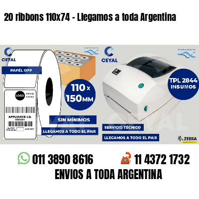 20 ribbons 110x74 - Llegamos a toda Argentina