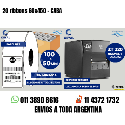 20 ribbons 60x450 - CABA