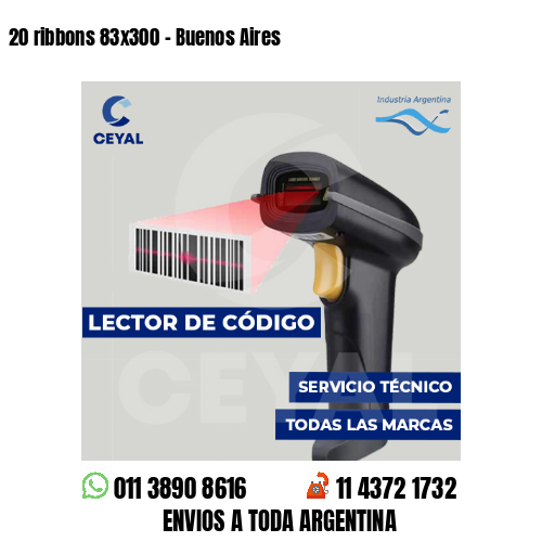 20 ribbons 83x300 - Buenos Aires