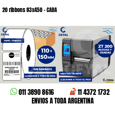 20 ribbons 83x450 - CABA