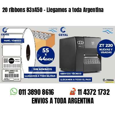 20 ribbons 83x450 - Llegamos a toda Argentina