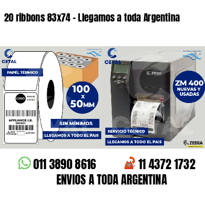 20 ribbons 83x74 - Llegamos a toda Argentina