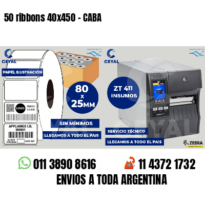 50 ribbons 40x450 - CABA