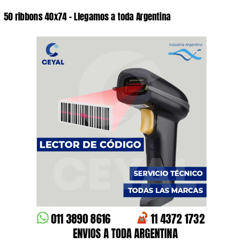 50 ribbons 40x74 - Llegamos a toda Argentina