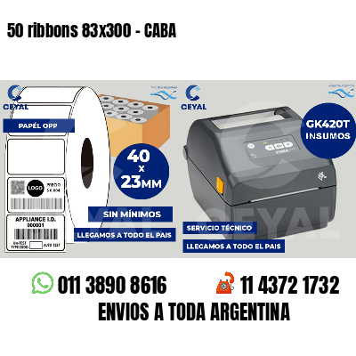 50 ribbons 83x300 - CABA