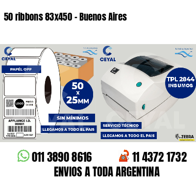 50 ribbons 83x450 - Buenos Aires