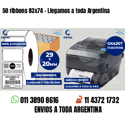50 ribbons 83x74 - Llegamos a toda Argentina