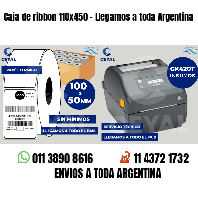 Caja de ribbon 110x450 - Llegamos a toda Argentina