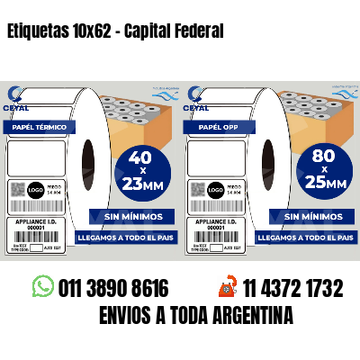 Etiquetas 10×62 – Capital Federal