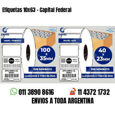 Etiquetas 10×63 – Capital Federal