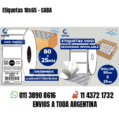 Etiquetas 10×65 – CABA