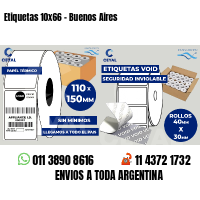 Etiquetas 10×66 – Buenos Aires