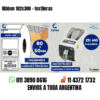 Ribbon 102x300 - textileras
