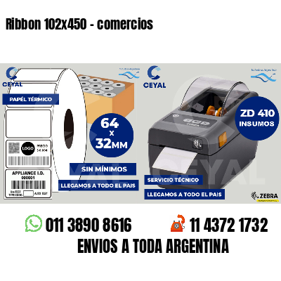 Ribbon 102x450 - comercios