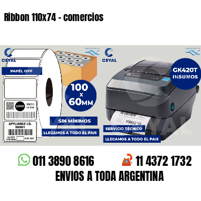 Ribbon 110x74 - comercios