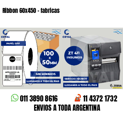 Ribbon 60x450 - fabricas