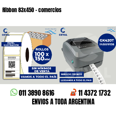 Ribbon 83x450 - comercios