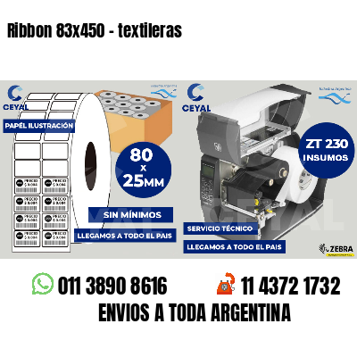 Ribbon 83x450 - textileras
