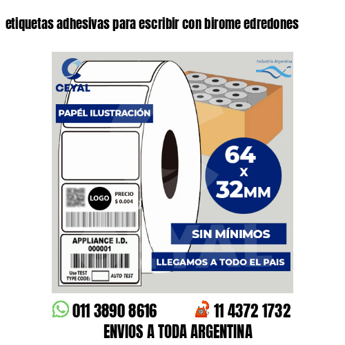 etiquetas adhesivas para escribir con birome edredones