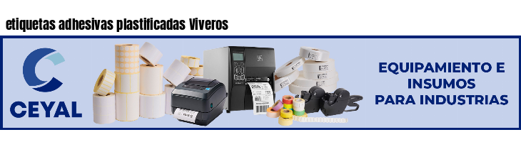 etiquetas adhesivas plastificadas Viveros