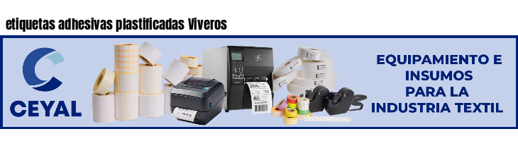 etiquetas adhesivas plastificadas Viveros