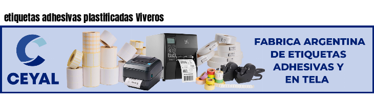 etiquetas adhesivas plastificadas Viveros
