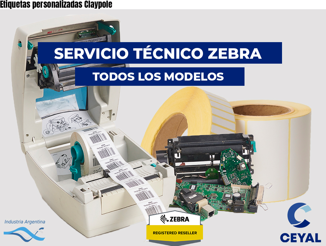Etiquetas personalizadas Claypole