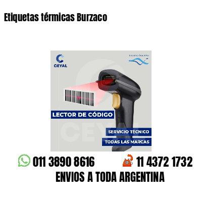 Etiquetas térmicas Burzaco