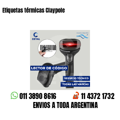 Etiquetas térmicas Claypole