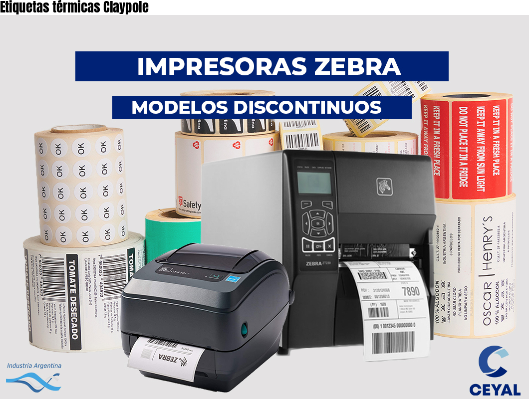 Etiquetas térmicas Claypole