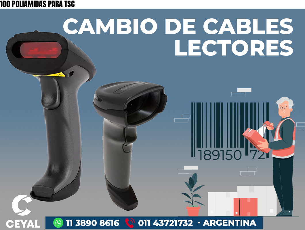 100 POLIAMIDAS PARA TSC