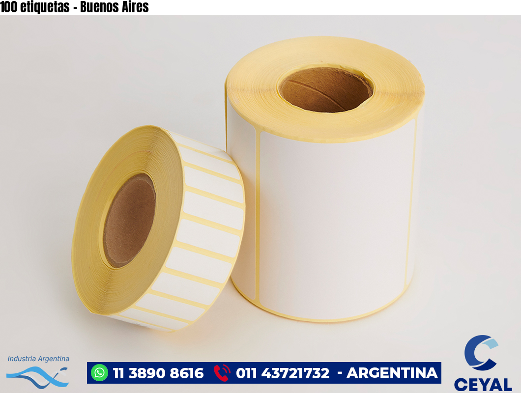 100 etiquetas - Buenos Aires