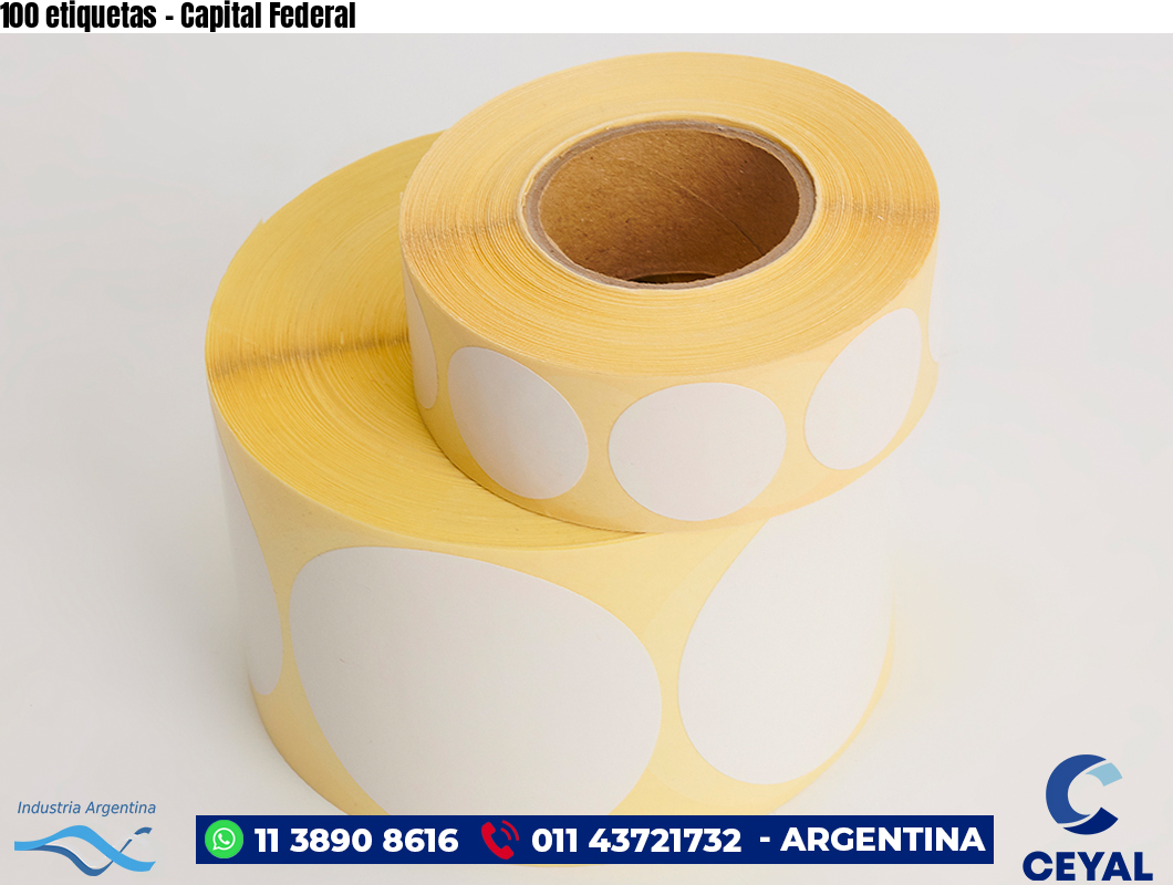 100 etiquetas - Capital Federal