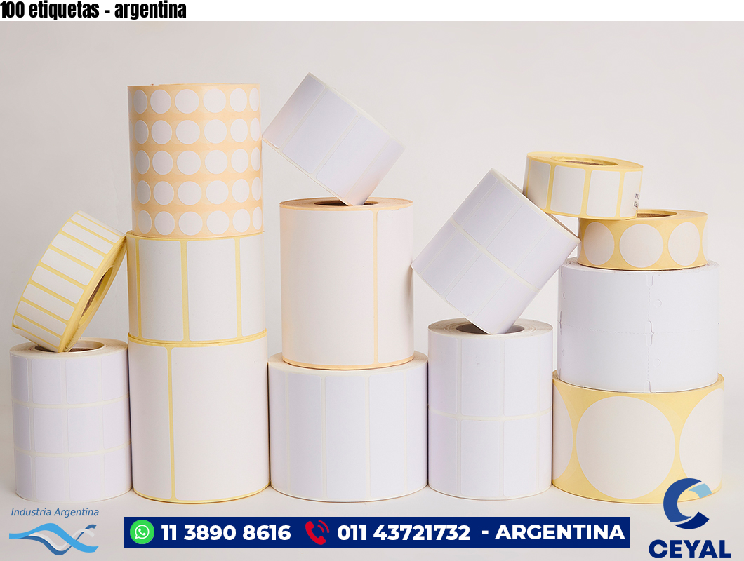 100 etiquetas - argentina