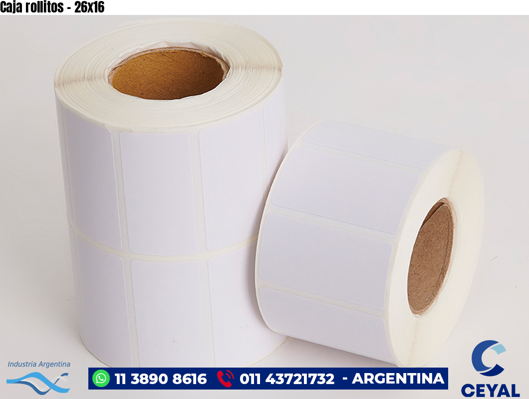 Caja rollitos - 26x16