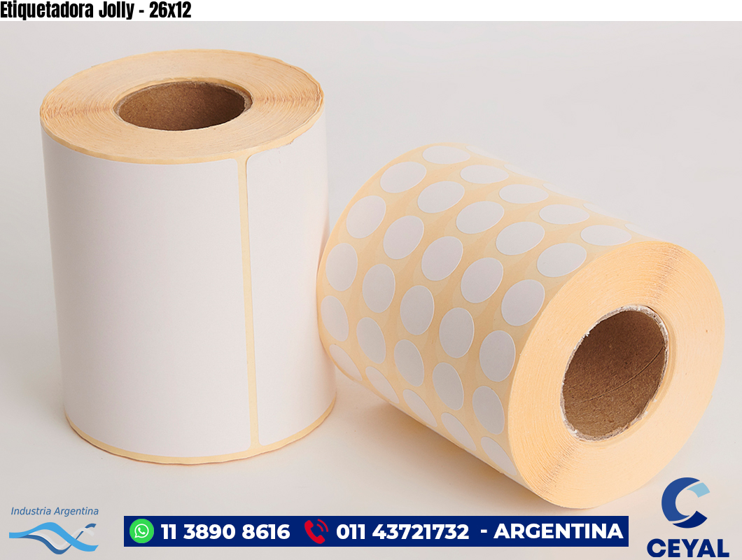 Etiquetadora Jolly - 26x12