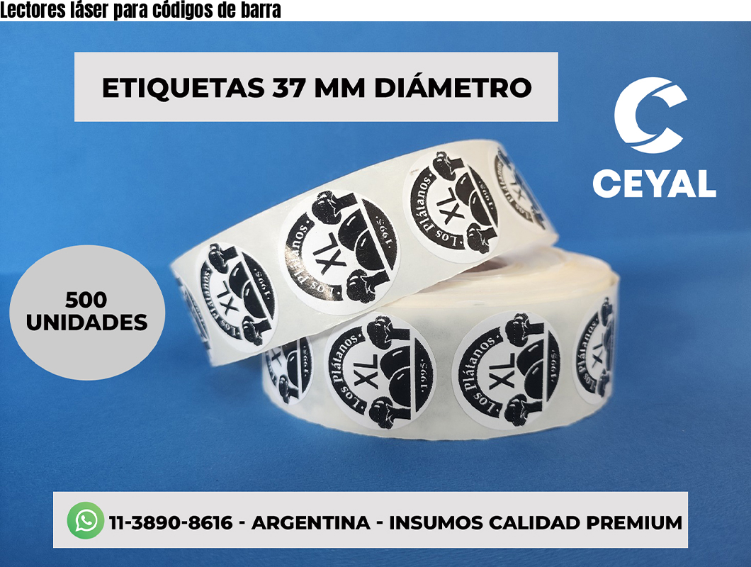 Lectores láser para códigos de barra