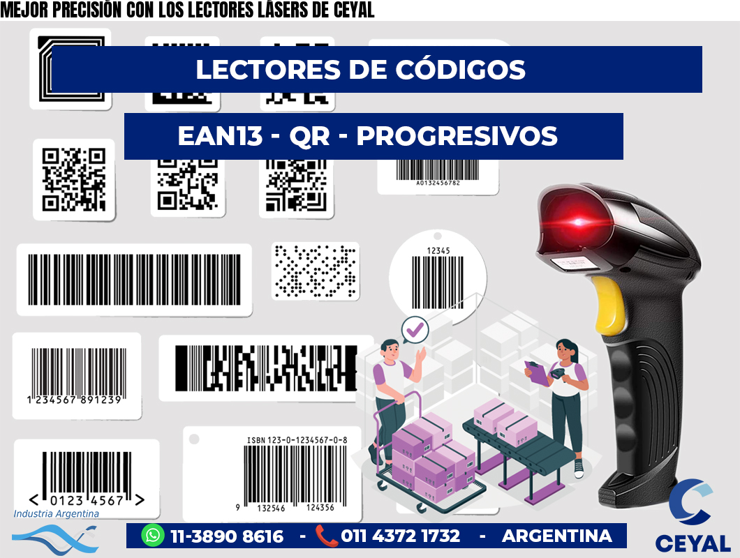 MEJOR PRECISIÓN CON LOS LECTORES LÁSERS DE CEYAL