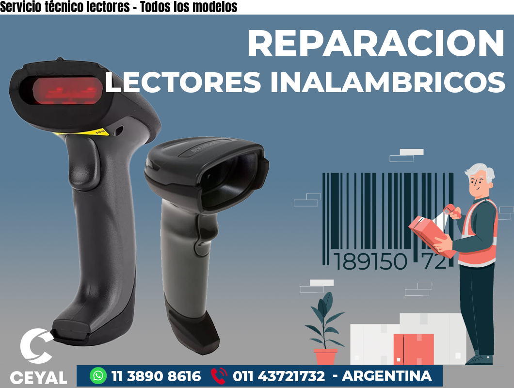 Servicio técnico lectores – Todos los modelos