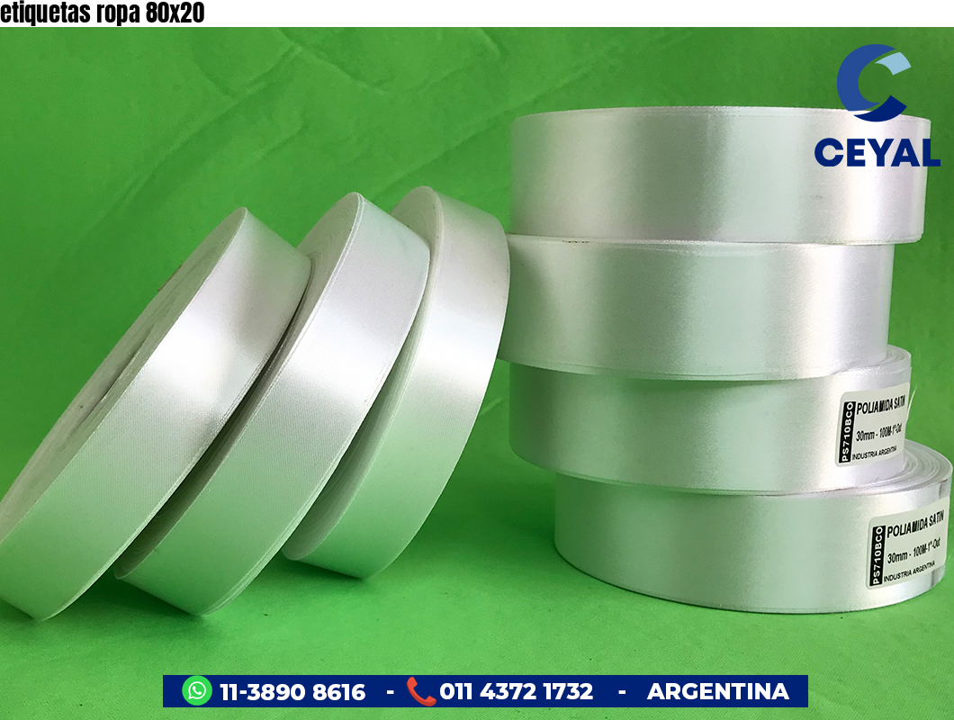 etiquetas ropa 80×20