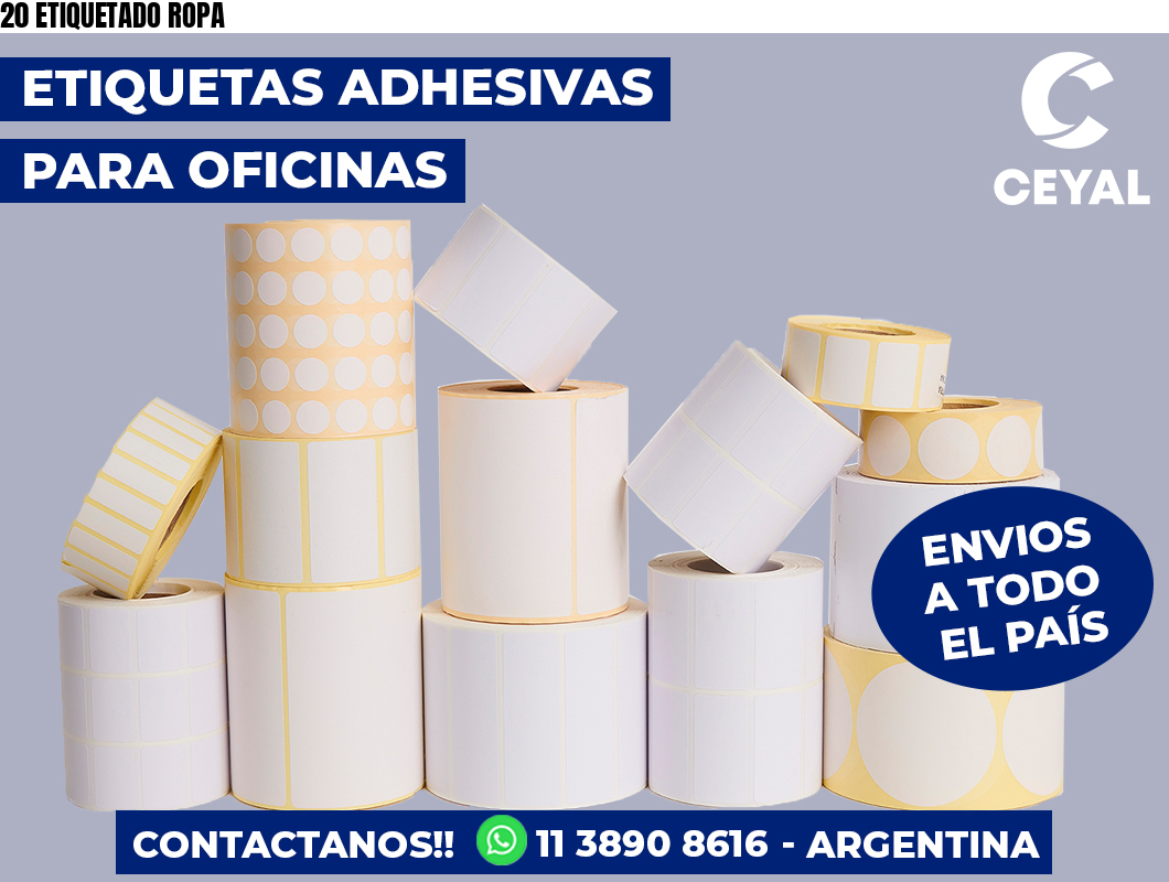 20 ETIQUETADO ROPA