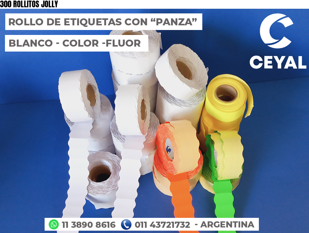 300 ROLLITOS JOLLY