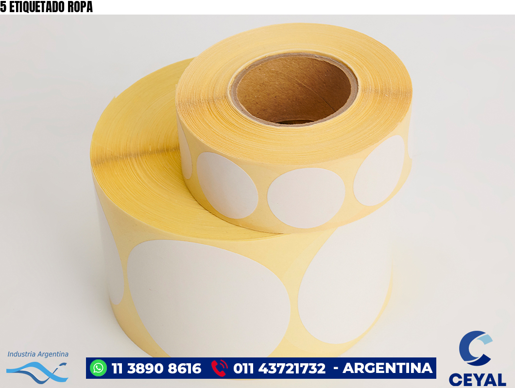 5 ETIQUETADO ROPA
