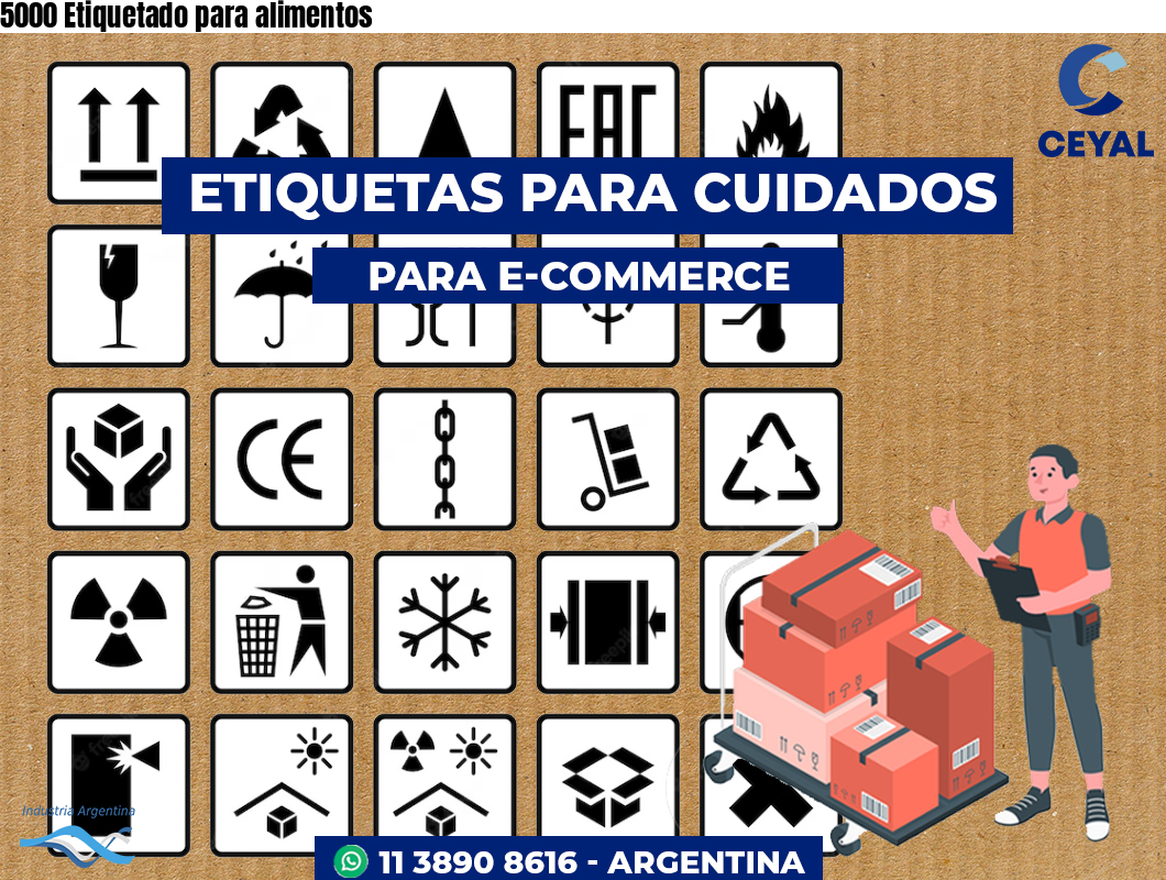5000 Etiquetado para alimentos