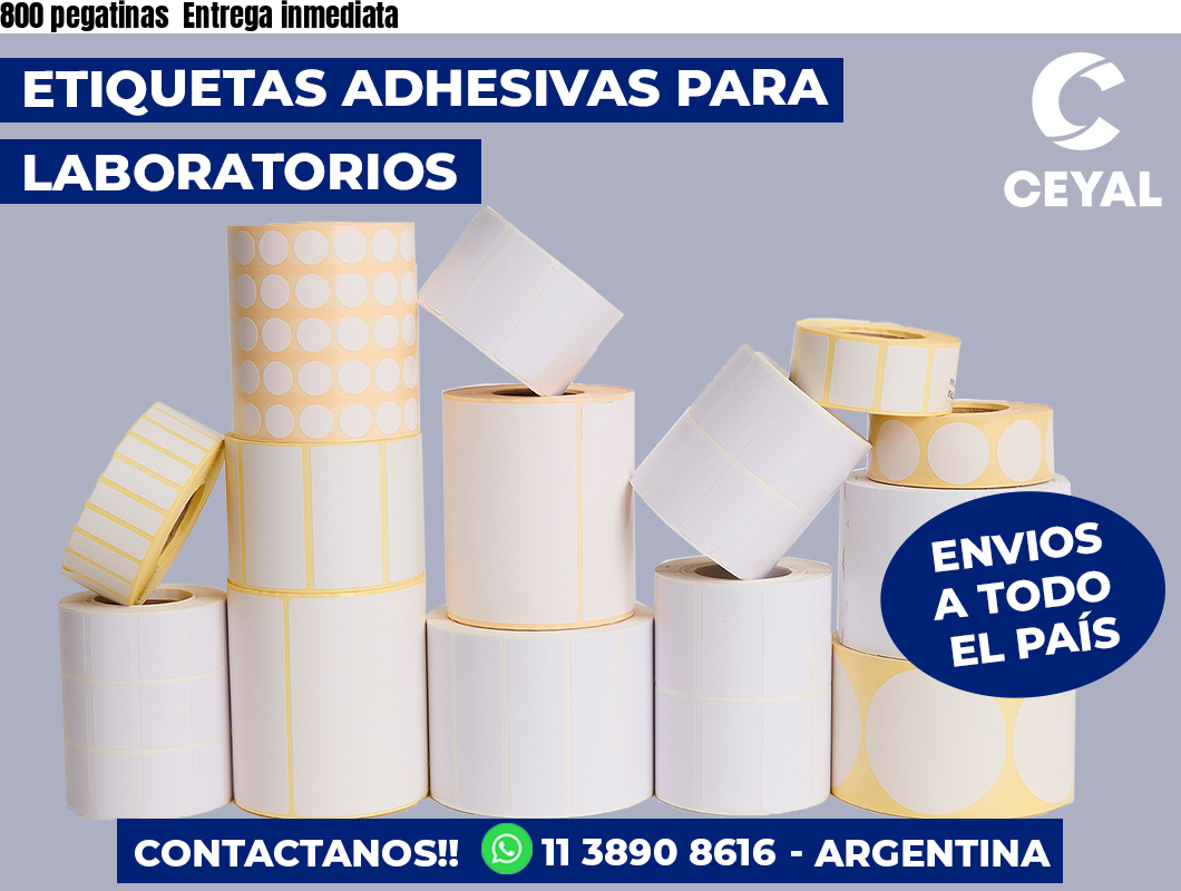 800 pegatinas  Entrega inmediata