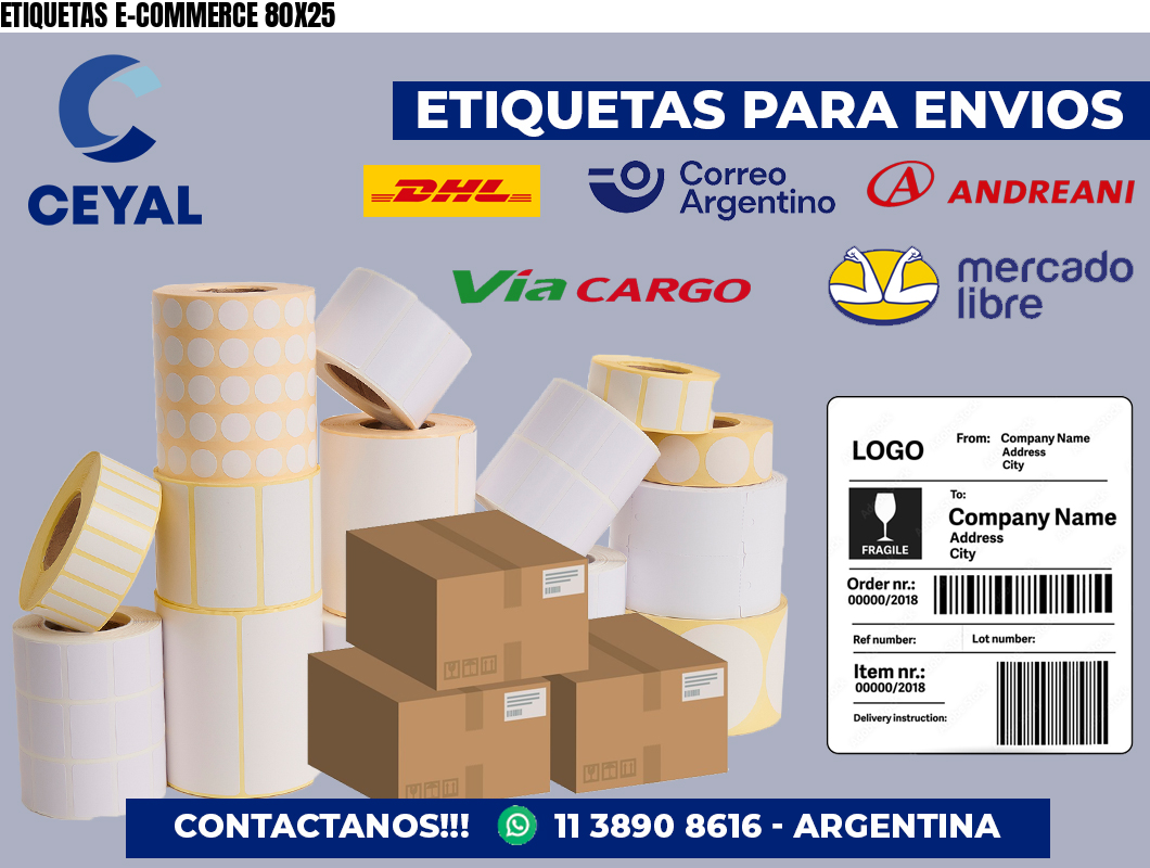 ETIQUETAS E-COMMERCE 80X25