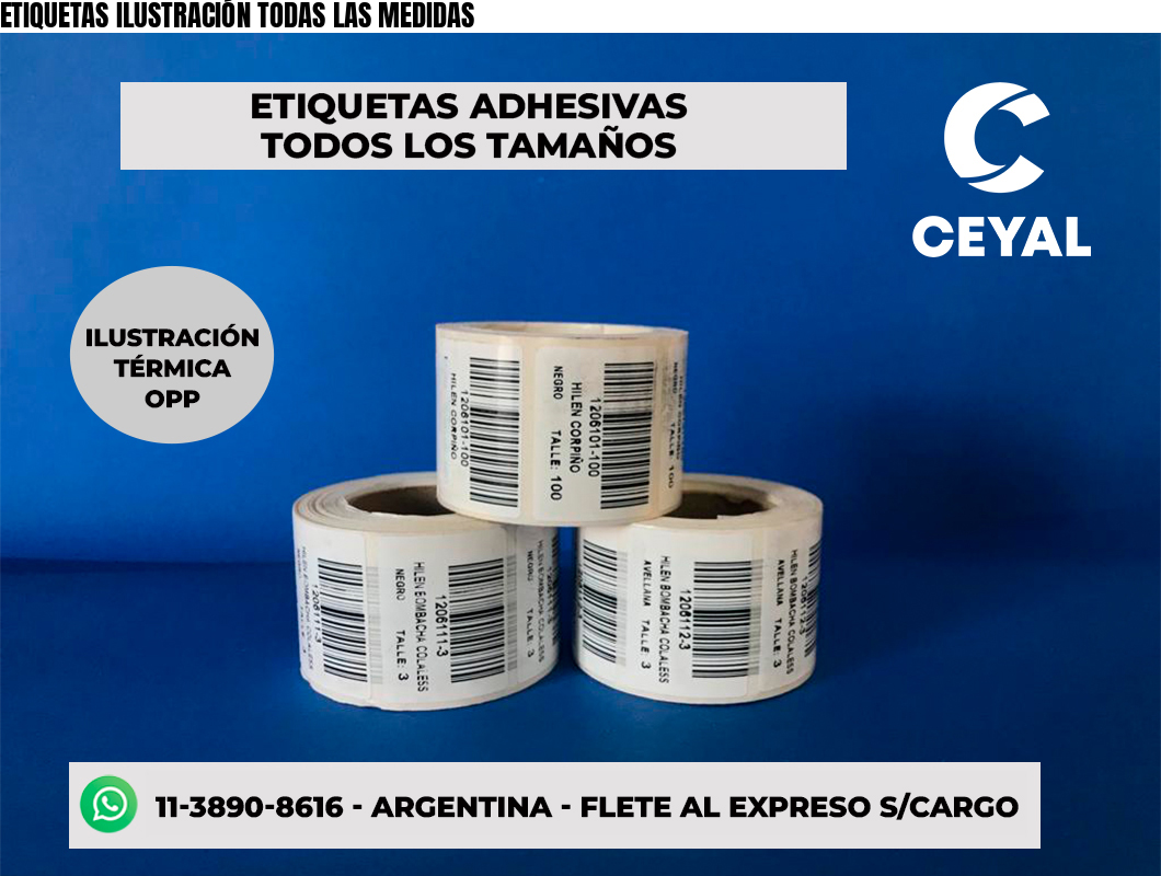 ETIQUETAS ILUSTRACIÓN TODAS LAS MEDIDAS