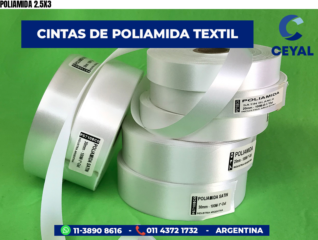POLIAMIDA 2.5X3