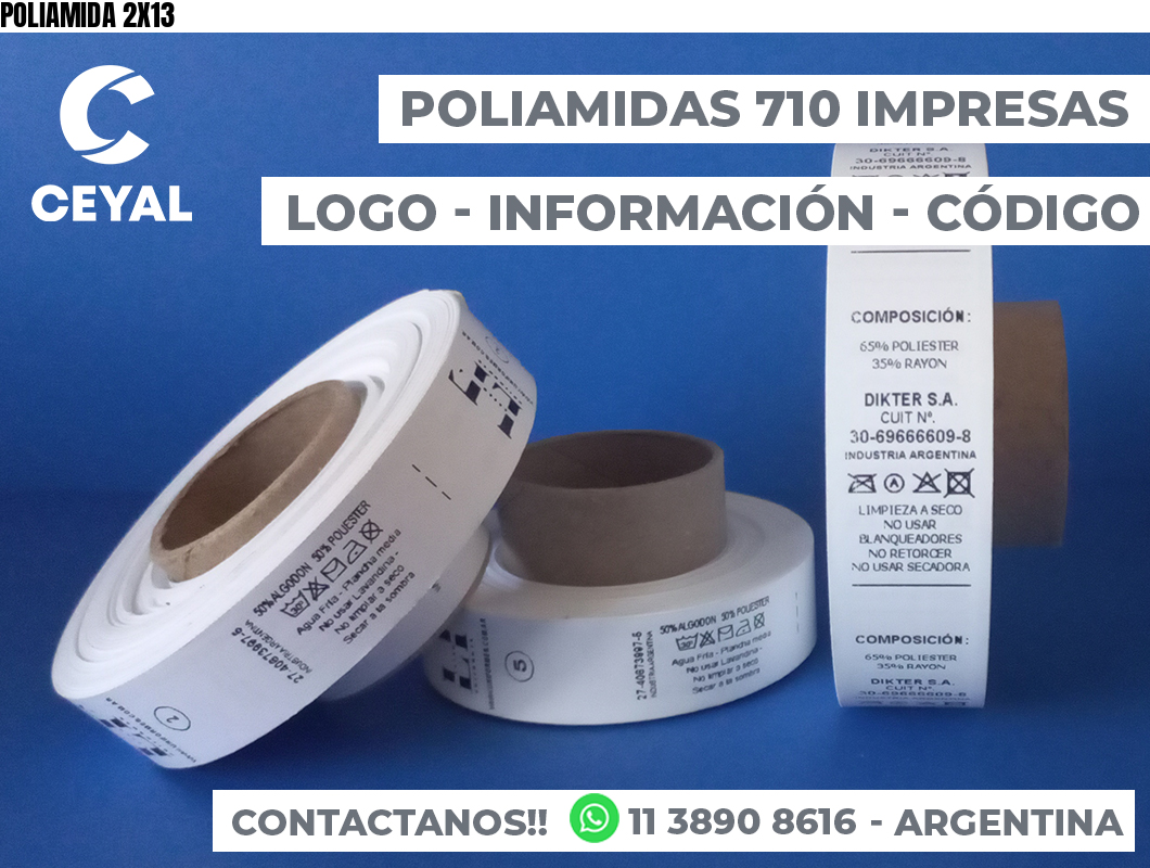 POLIAMIDA 2X13