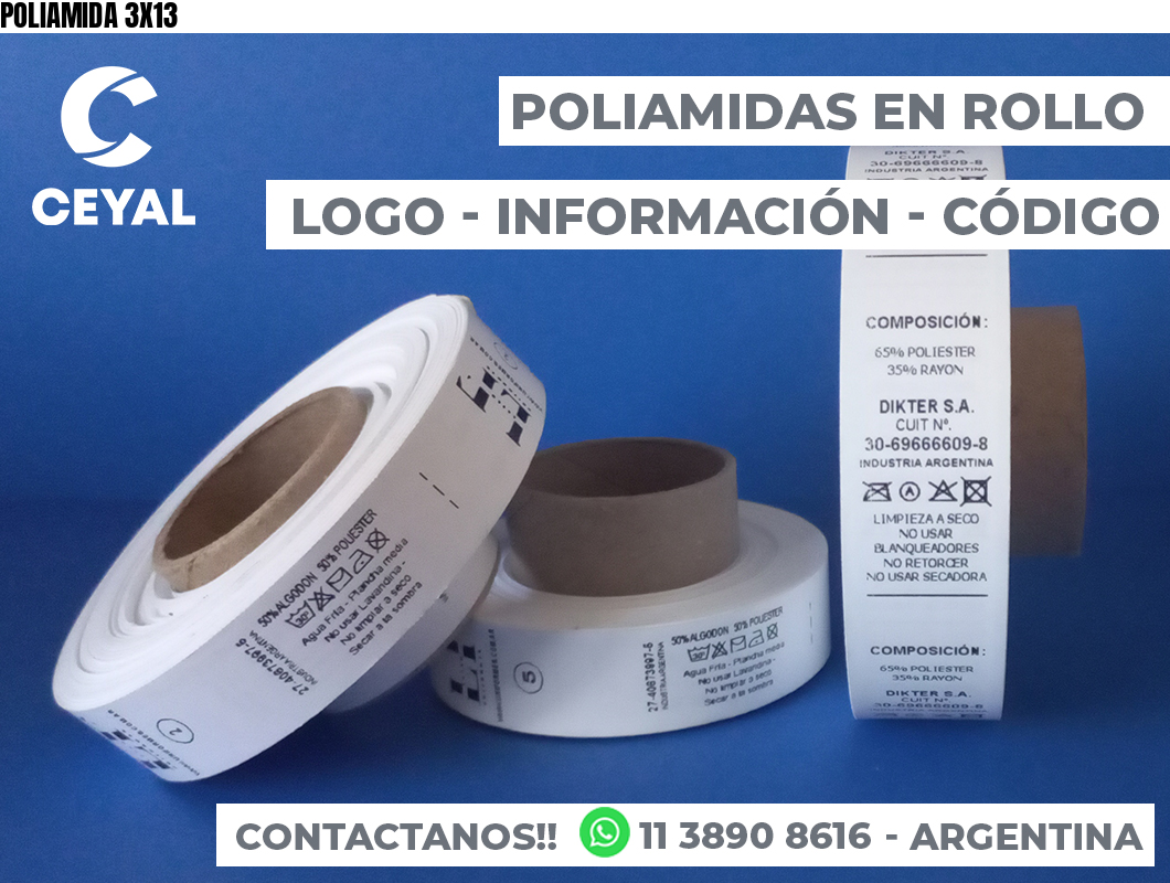 POLIAMIDA 3X13
